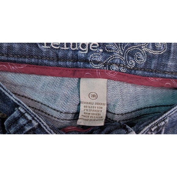 Refuge Women's Size 7R (30x30) Jeans Boot cut Blue (776) - Picture 3 of 3